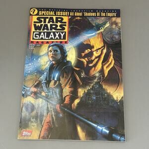 Topps Star Wars Galaxy Magazine Special Issue #7 with Poster (1996) NO CARDS
